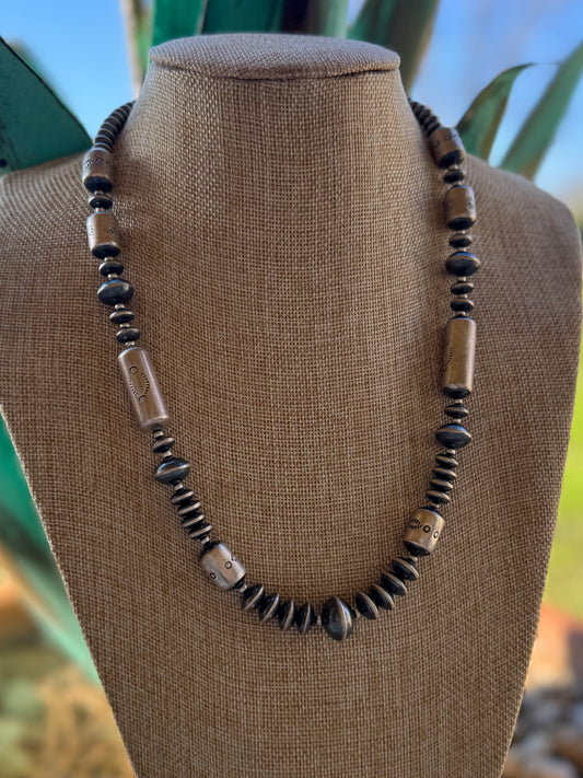 {Bobby Rey} Navajo Pearl Necklace