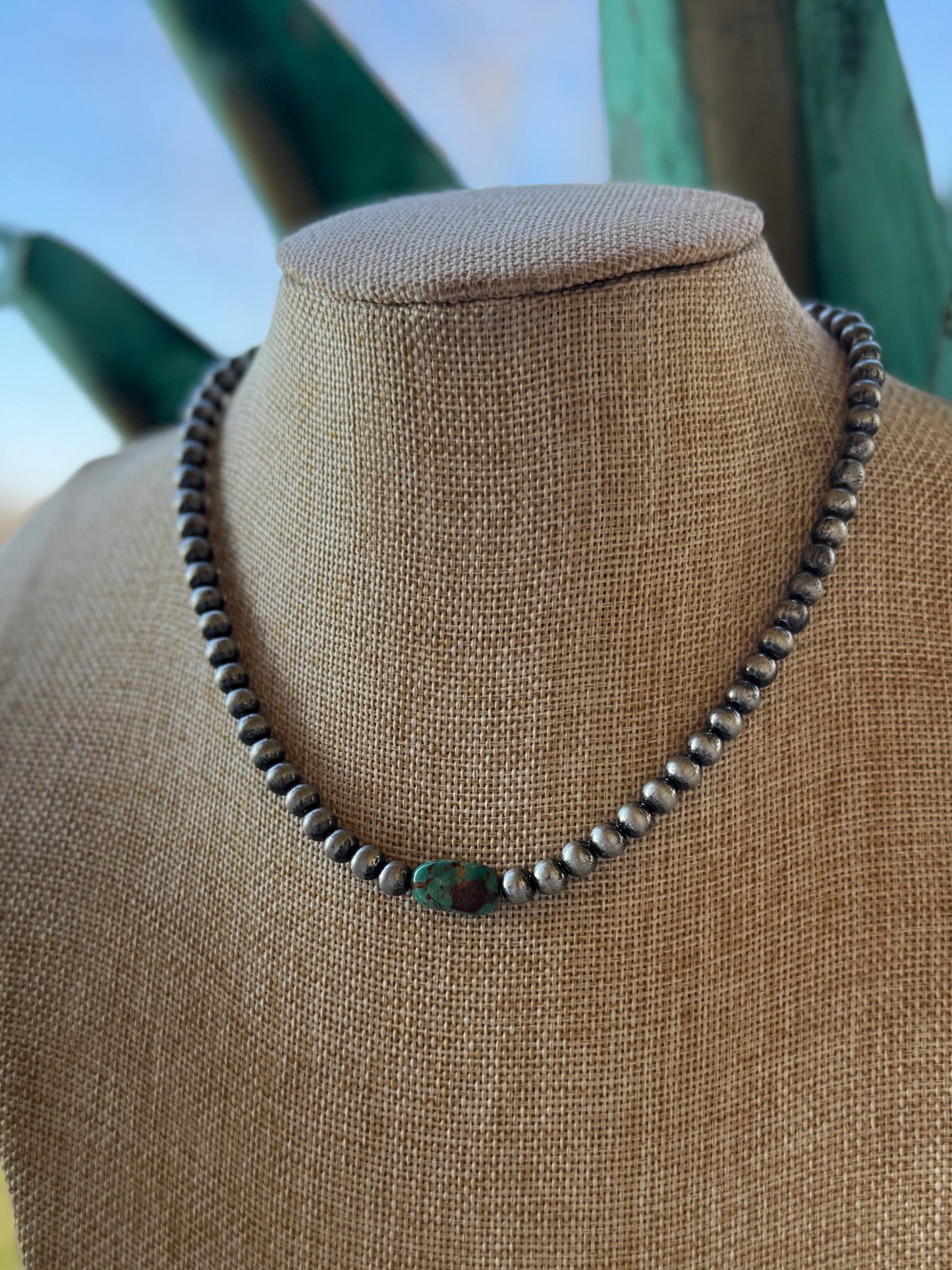 {Ardmore} Pearl & Turquoise Necklace