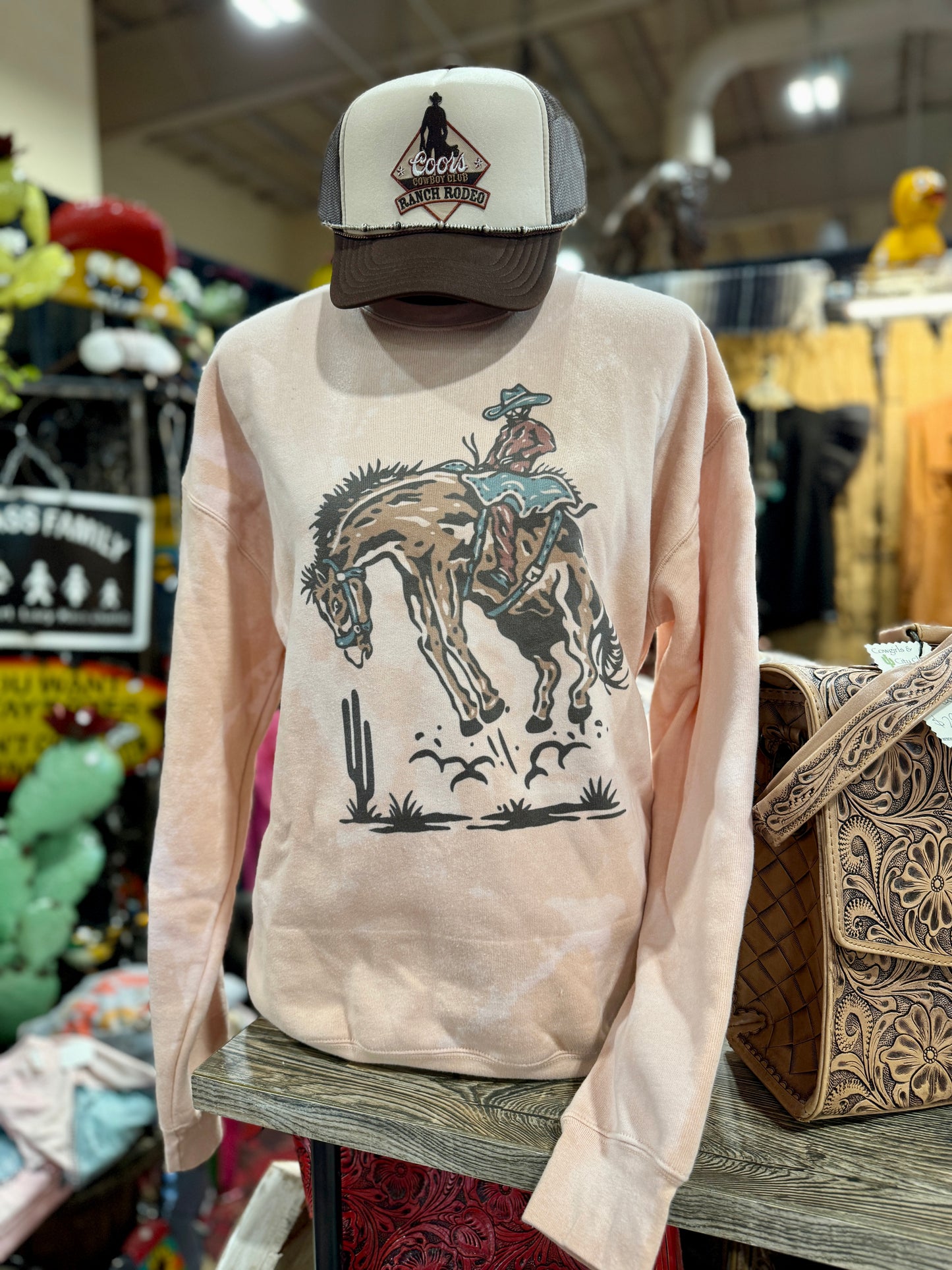 {Zach} Buckin' Horse Pullover