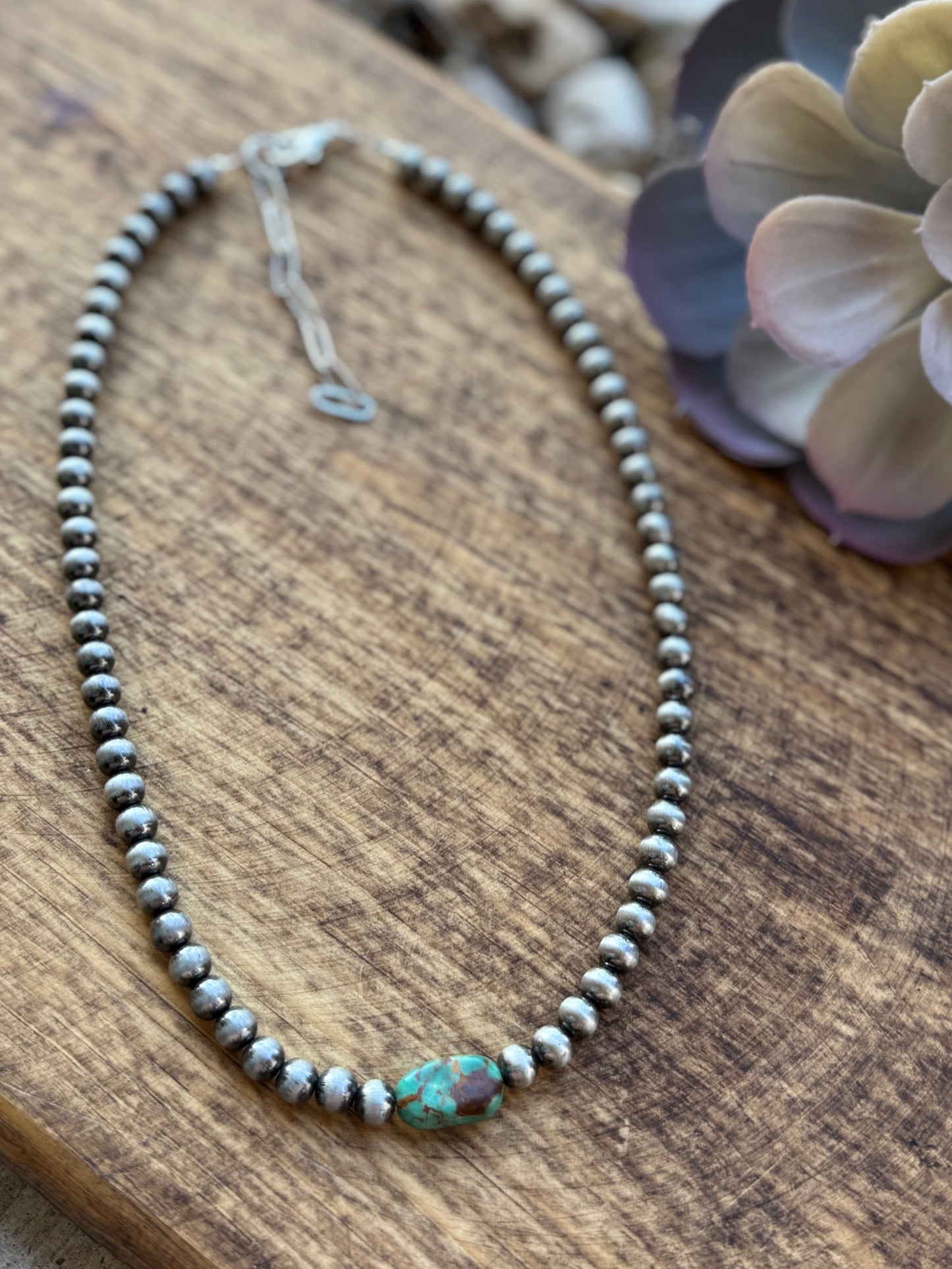 {Ardmore} Pearl & Turquoise Necklace